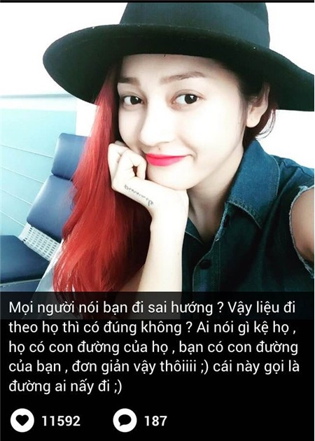 Những hình ảnh mới nhất của nghệ sĩ Việt trên Zalo  Bao-Anh