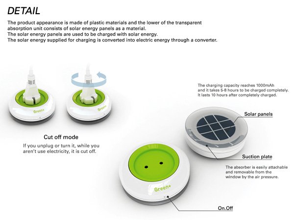 Enchufe solar para ventanas que genera electricidad Window_socket6