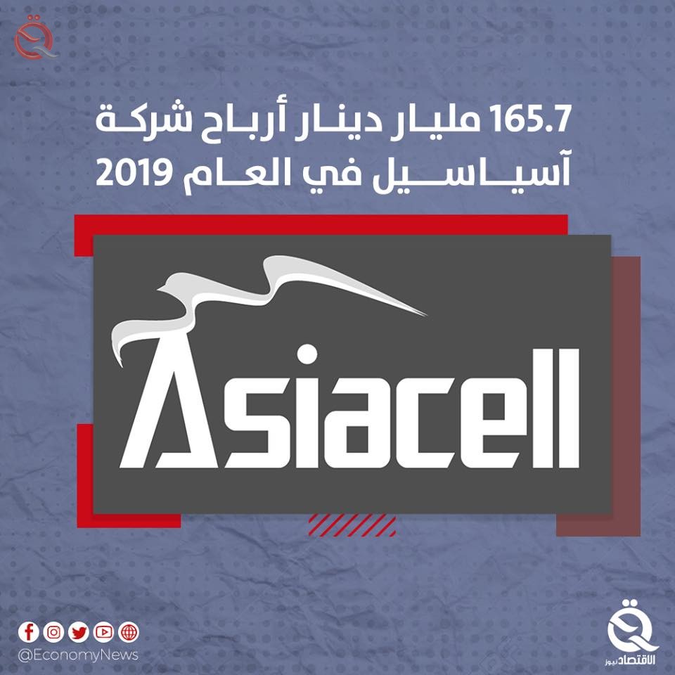 Asiacell decides to distribute 100% dividends and its president rewarded 300 million dinars 22026