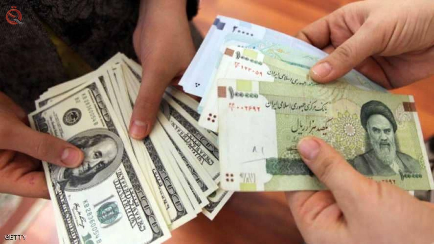 The Iranian riyal falls to a record high of around 146,000 riyals to the dollar 9866