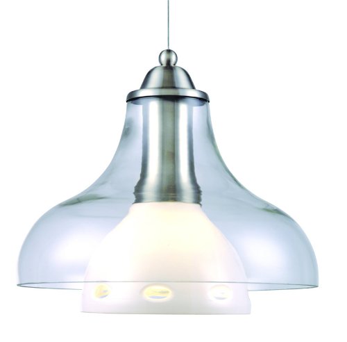 48:32  Best Lite Source LS-1488 Opal Double-Glass Pendant Lamp with Oval-Cut Glass 316lhJiv92L