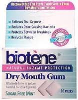 Biotene Dry Mouth Gum, Sugar Free Mint - 16 ea 31M0NZ%2BRCgL._SL210_