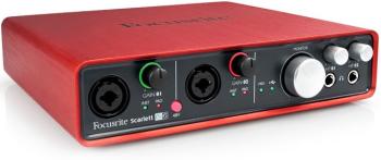 Focusrite Scarlett 6i6 6 In/6 Out USB 2.0 Audio Interface  phụ kiện âm thanh chính hãng 31Qnf034y-L