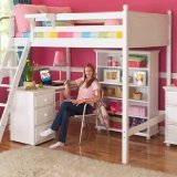 40:16  Review Maxtrix Kids Grand 3 / Giant 3 Full High Loft Bed with Long Desk and 3 1/2 Drawer Chest 31byEXmeOxL