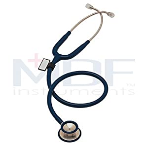 MDF 777-10 MD One Stainless Steel Dual Head Stethoscope, Adult-Royal Blue 31ggNLp1EZL._SL500_AA300_