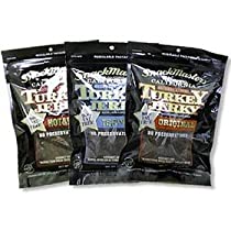 Snack Masters TURKJERK ORG SnackMasters Turkey Jerky - 3.5oz. Original 4108M3S0YKL._SL210_