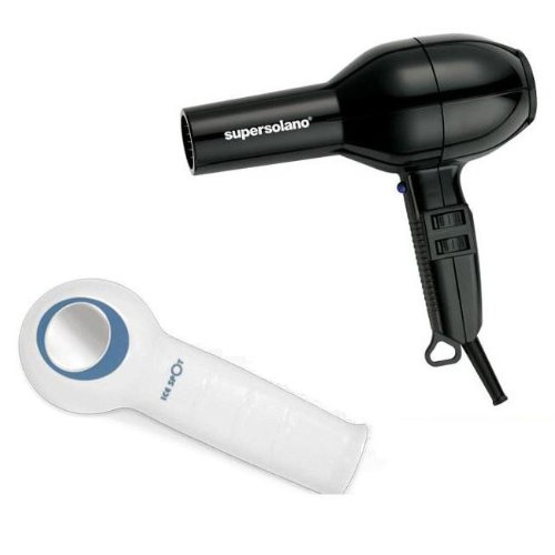 SOLANO Super Blow Dryer Black (Model #232) [Health and Beauty] | Salono Hair Dryer 411TCeZclSL