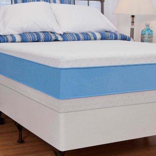 41:48 Discount Night Therapy Elite 13" MyGel® Prestige Memory Foam Mattress - King 416nMRFxI-L