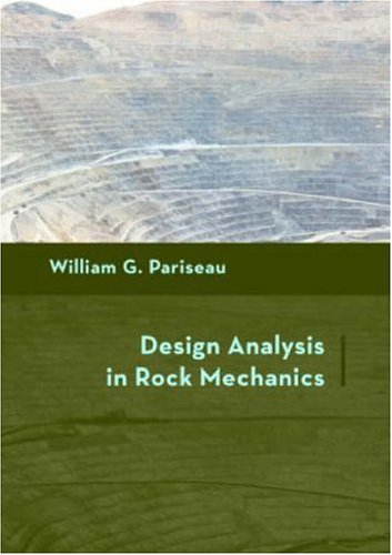 Design Analysis in Rock Mechanics 41CNQPNJKNL