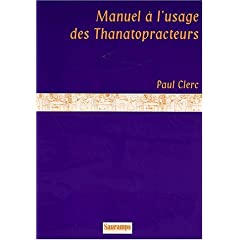 Manuel a l'usage des thanatopracteurs