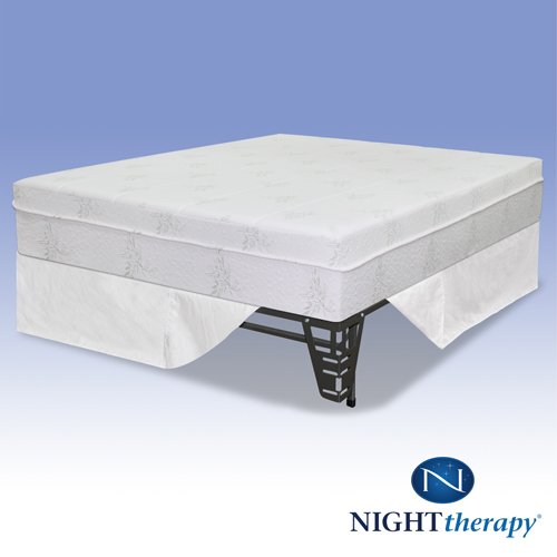 01:03  Review Night Therapy 10" Pressure Relief Memory Foam Mattress & Bed Frame Set - King 41GR2fT9IzL