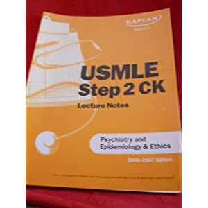 Usmle Step 2 Ck Lecture Notes Psychiatry and Epidemiology & Ethics 41NRicWSzTL._SL500_AA300_