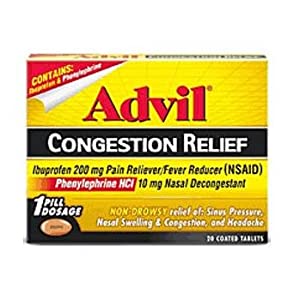 $6 off Advil Congestion Relief CVS coupon = FREE  41NRn4crLtL._SL500_AA300_