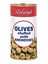 Roland Olives Stuffed with Anchovies, 24 oz 41PHT5N493L._SL210_