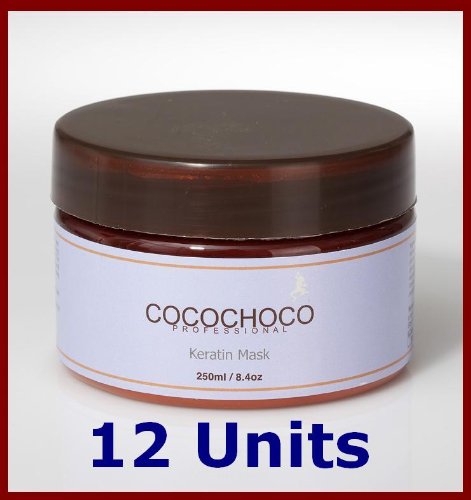 COCOCHOCO Keratin Repair Mask 17 Fl Oz / 250ml - 12 Units | Hair Product To Straighten Hair 41QgW3TLVgL