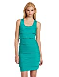 BCBGeneration Women's Tiered Pleat One Shoulder Dress 41RB%2B6RMOnL._SL160_