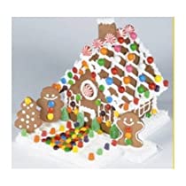 Create-a-Treat Gingerbread House Kit - Everything is included - Pre-Baked Gingerbread & Pre-Made Icing 41Tbw5dFngL._SL210_