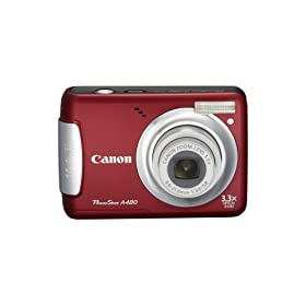 57% off Canon PowerShot A480 10 MP Digital Camera with 3.3x Optical Zoom and 2.5-inch LCD 41oLan82RnL._SL500_AA280_