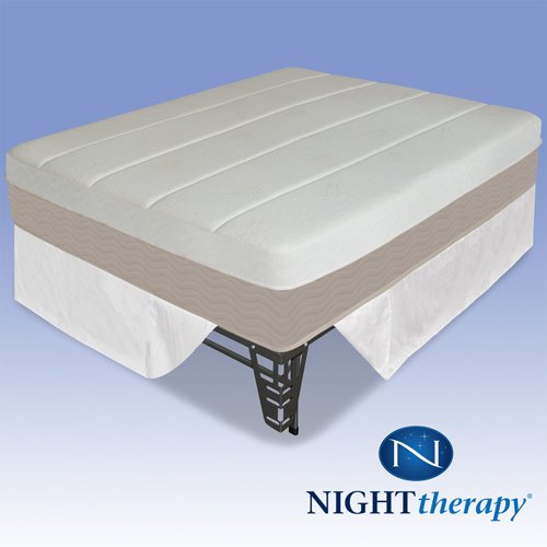 56:36  Review Night Therapy 14" Grand Memory Foam Mattress Complete Set - Queen 41rTgdoQbvL