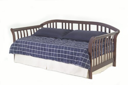 54:26  Best Leggett and Platt Fashion Bed Group Salem Mahogany Finish Daybed with Euro Top Spring and Pop-up, Twin, Brown 41yI0KJtHVL