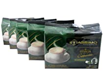 Tassimo T-Disk: Gevalia Cappuccino Decaf. T-Disc Pods (Case of 5 packages; 80 T-Discs Total) 41yO4E9ZKkL._SL210_