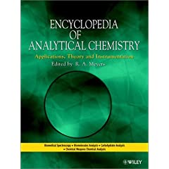 Encyclopedia of Analytical Chemistry: Applications, Theory, and Instrumentation 512M2QQN0DL._SL500_AA240_