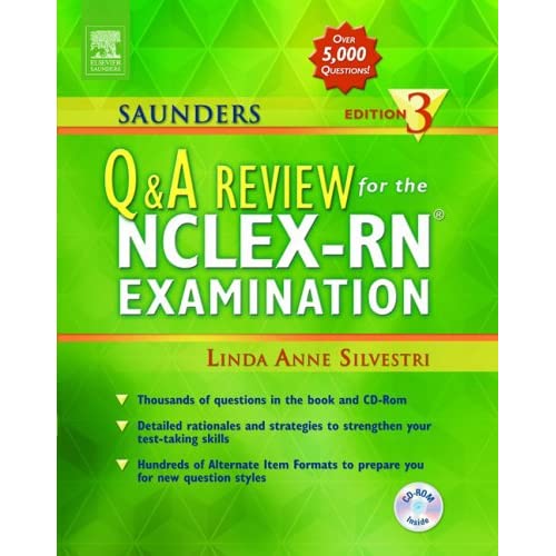 Saunders Q&A  for the NCLEX-RN Examination 5133YE59BCL._SS500_