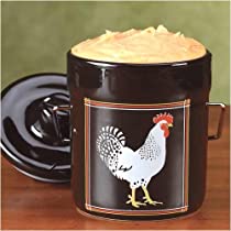 Rooster Crock with Cheddar Cheese Spread - Wisconsin Cheeseman 514TX59EXHL._SL210_