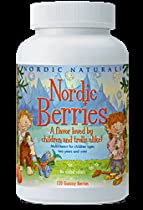 Nordic Berries by Nordic Naturals 120 Gummy Berries 5155L1bZFfL._SL210_