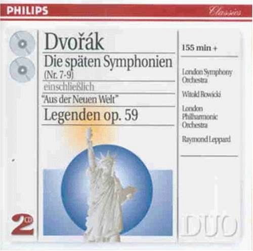 dvorak - Dvorak, symphonies autres que la 9ème, du nouveau monde 517VPjteULL._500_