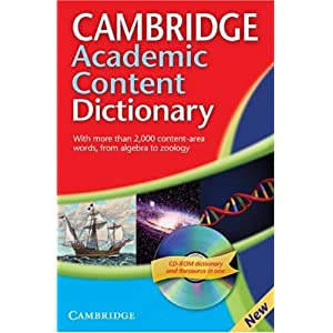 Cambridge Academic Content Dictionary - CD 518Przg5R3L._SL500_AA300_