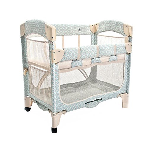 40:23  Review Arm's Reach Concepts Mini Arc Co-Sleeper Bassinet, Turquoise Geo 51Ew1m9sbOL