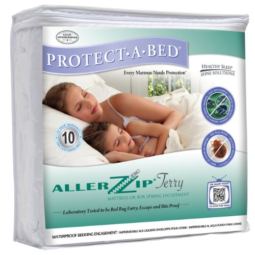 36:54  Review Protect-A-Bed Allerzip Terry Mattress Encasement - Bed Bug Protection - Twin XL 51FB27pwJkL