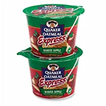 PFY 26587 Instant Oatmeal Cups, 1.9 oz., Baked Apple, 24 Per Carton 51Fgk9bz2KL._SL210_