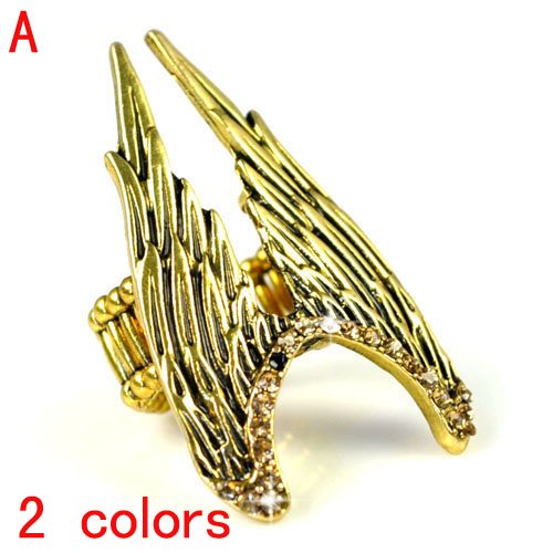 Elasty Adjustable Vintage Metal Angel Ring,rn-617 (Color a) | Fashion Jewelry 51GtAOfpmAL