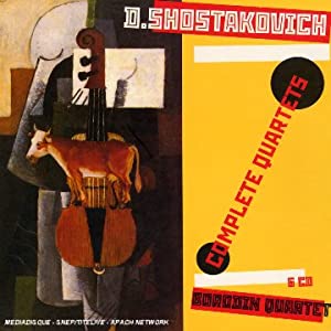 SHOSTAKOVICH Complete  Quartets / Borodin Quartet,Sviatoslav Richter 51N942KMX7L._SL500_AA300_