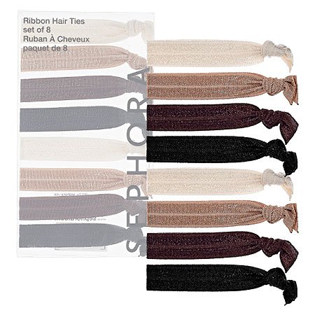 SEPHORA COLLECTION Ribbon Hair Ties Neutral Tones 1 set | Ponytail Holder 51PRG18iQ0L