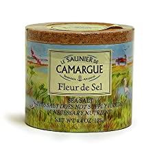 Le Saunier Fleur de Sel de Camargue 4oz - The Chef's French Natural Sea Salt 51V8818WAML._SL210_