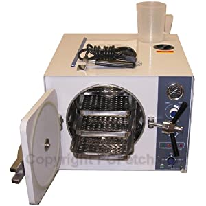 20L Tabletop Steam Sterilizer Autoclave Dental Tattoo take chance now 51WMv2EEw6L._SL500_AA300_