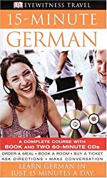 اساسيات اللغة الالمانية فى 15 دقيقة مع كتاب 15 minute German 51Y3WVB6CTL._SL250_