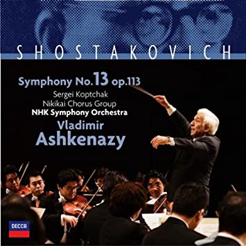 Chostakovitch : Symphonie n°13 51adlQLHQSL._SY355_