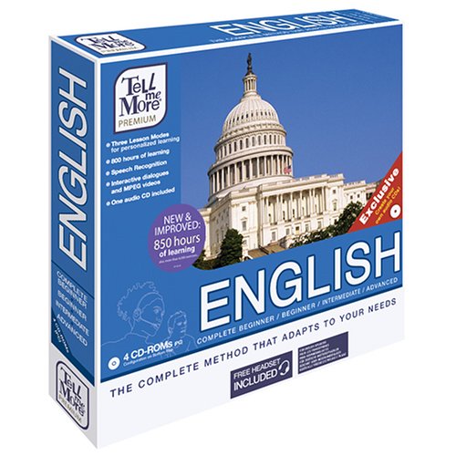 أفضل كورس لتعلم اللغة الإنجليزية Tell Me More English 8 Premium 3cd 51ckPoSvszL._SS500_