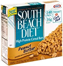 South Beach Diet Cereal Bars - 24 pk.(variety pack) Chocolate and Peanut butter 51fM4CtDZSL._SL210_