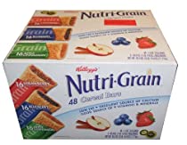 Kellogs Nutri Grain Cereal Bars 48 Count Variety Box 51rxeEDpFYL._SL210_