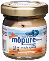 Mopure Mountain Maple Maple-Blueberry Spread, 1.6-Ounce Glass Jars (Pack of 12) 51t1UUWSpqL._SL210_