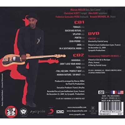 Marcus Miller  - Tutu revisted  Live  2CD & DTS DVD  51tcaWGAmCL._SS400_