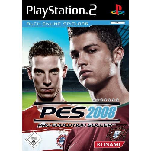 Pro Evolution soccer 2008 (PS2) 51xF4ijpEXL._SS500_