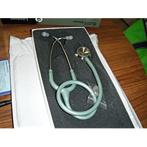 3M Littmann 2814 Classic II S.E. Stethoscope, Seafoam Green, 28 inch 61-i1ukBZFL._AA300_