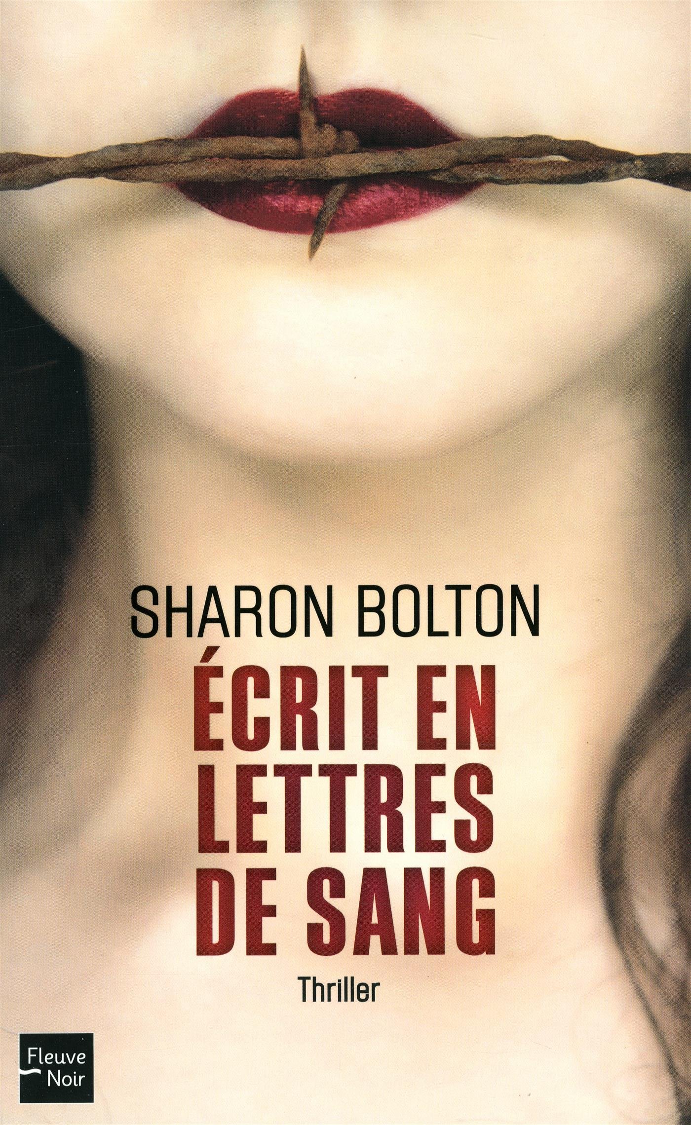 Ecrit en lettres de sang - Sharon Bolton  91nPQyFCDKL