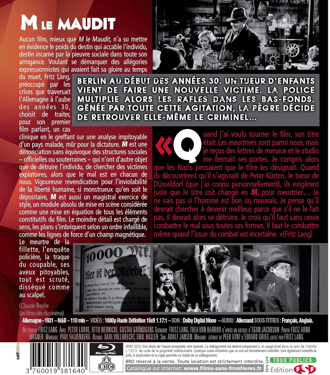 L'actu blu-ray - Page 7 91ow2o9pXwL._SL1500_